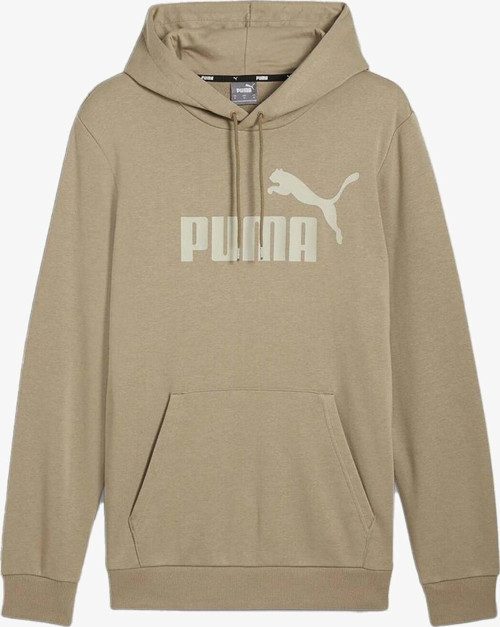 Ess Big Logo Hoodie Erkek Bej Sweatshırt