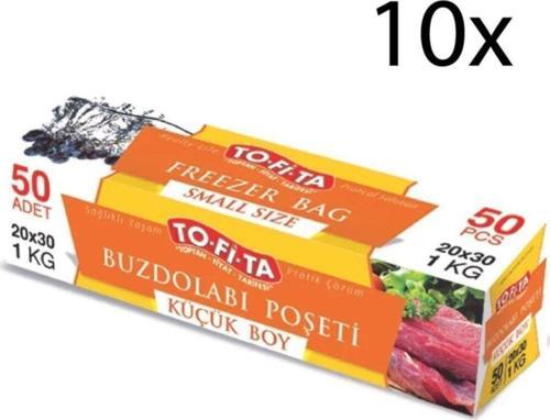 Küçük Boy Buzdolabı Poşeti 50li 10 Adet