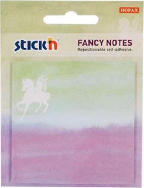 Hopax Stickn Yapışkanlı Not Kağıdı Fancy 2.seri 30 Yaprak 76x76 Mm