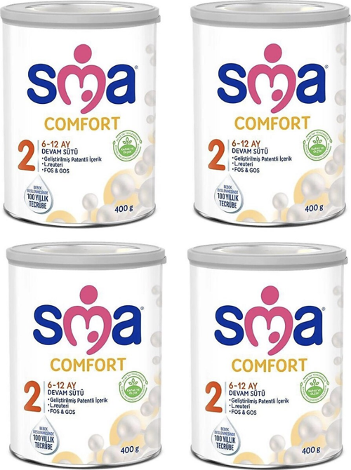 Comfort 2 Devam Sütü 400 gr 4 Adet