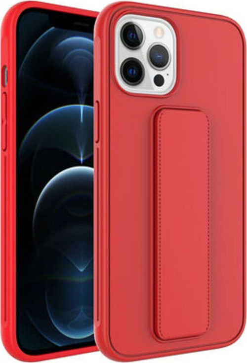 İphone 12 Pro Max Kılıf Şık Ve Stantlı Qstand Premium Kapak