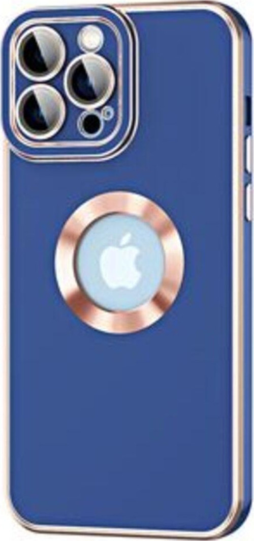 İphone 12 Pro Kılıf Logo Detaylı Şık Ve Parlak Kongo Kapak