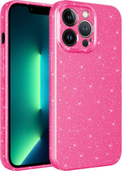 İphone 12 Pro Kılıf Kamera Korumalı Simli Lüks Koton Kapak