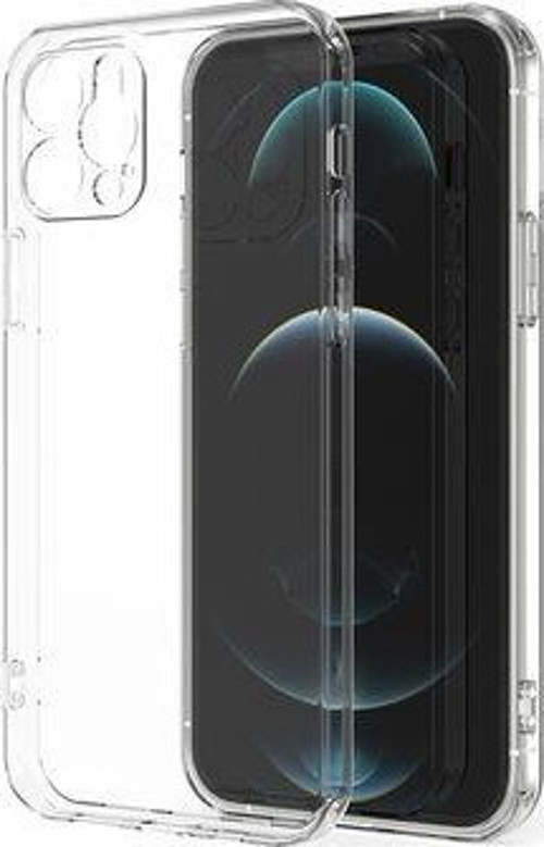 İphone 12 Pro Max Kamera Korumalı Şeffaf Sheer Premium Silikon Kılıf