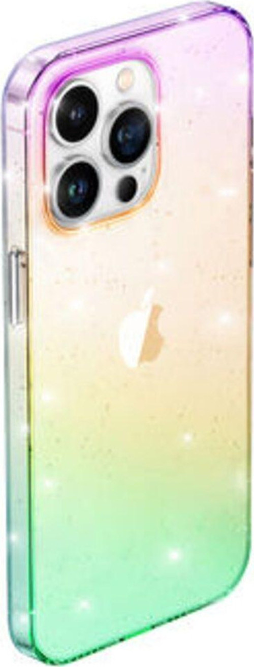 İphone 12 Pro Kılıf Simli Yapılı Şık Vixy Premium Kapak