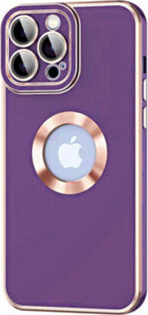 İphone 13 Pro Kılıf Logo Detaylı Şık Ve Parlak Kongo Kapak
