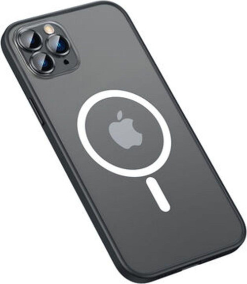 İphone 13 Pro Kılıf Magsafe Özellikli Şık Mokka Wireless Kapak
