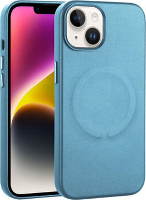 İphone 14 Plus Kılıf Pu Deri Magsafe Wireless Şarj Özellikli Premium Derix Kapak