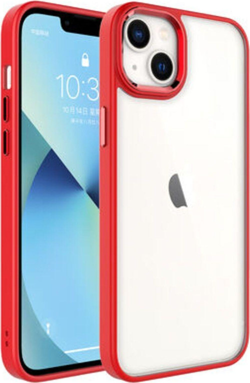 İphone 14 Plus Kılıf Şık Tasarımlı Krom Premium Kapak
