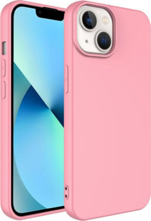 İphone 14 Plus İçi Kadife Dolgulu Şık Candy Lansman Silikon Kılıf