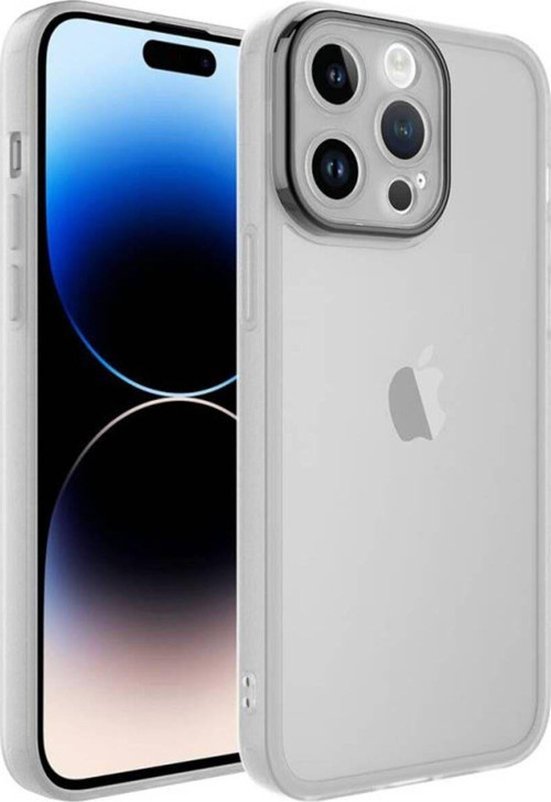 İphone 14 Pro Max Kılıf Kamera Korumalı Transparan Post Kapak