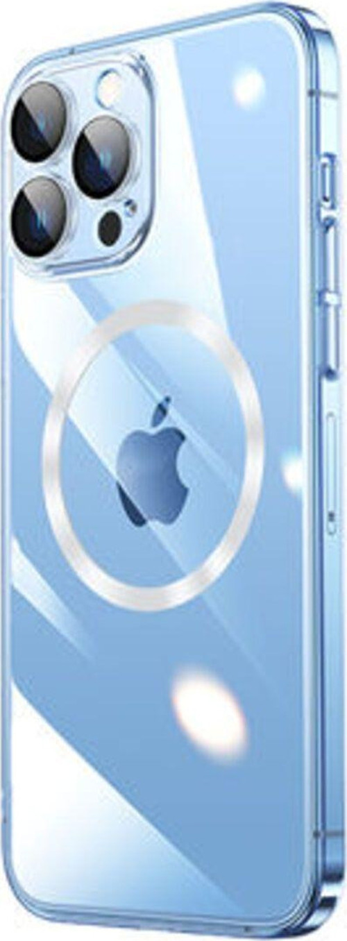 İphone 14 Pro Kılıf Wireless Şarj Özellikli Sert Pc Mat Riksos Magsafe Kapak