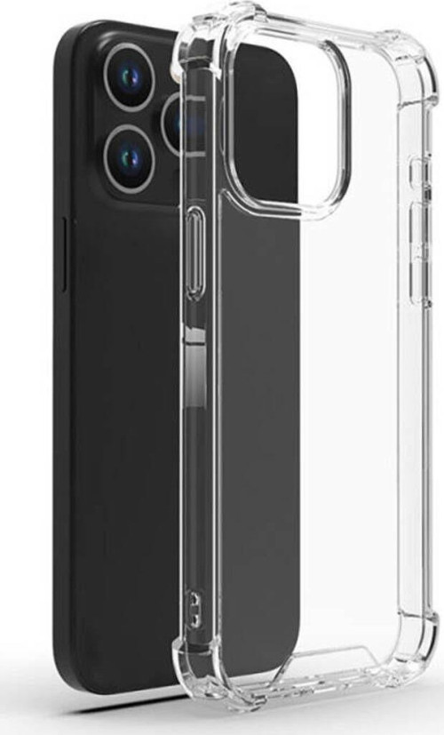 İphone 15 Pro Max Köşe Korumalı Şeffaf Jelly Premium Silikon Kılıf