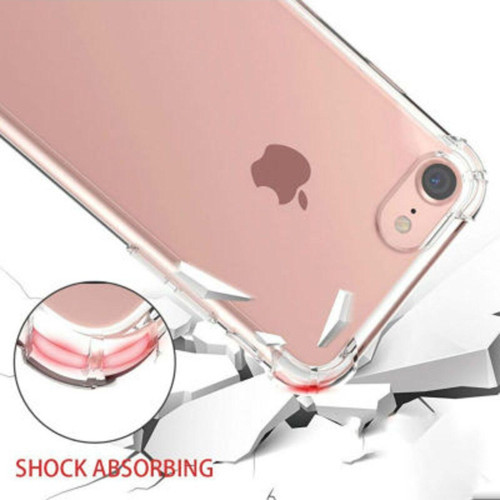 İphone 6 Plus Köşe Korumalı Şeffaf Jelly Premium Silikon Kılıf