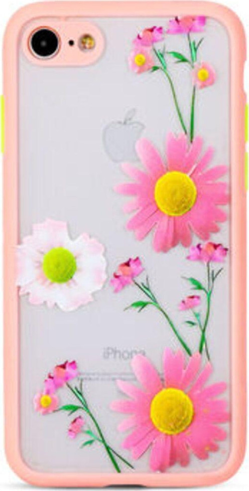 İphone 7 Kılıf Arkası Desenli Şık Fily Silikon Kapak
