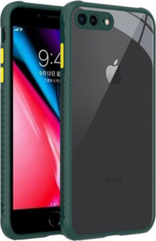İphone 8 Plus Kamera Korumalı Ve Şık Tasarımlı Kaff Premium Sert Silikon Kılıf
