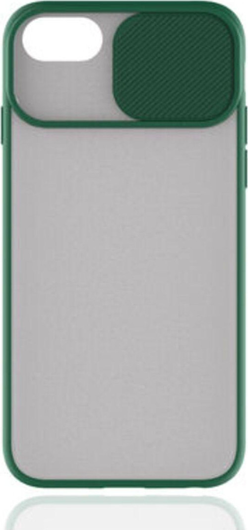 İphone 8 Plus Kamera Koruma Sürgülü Şık Pena Silikon Kılıf