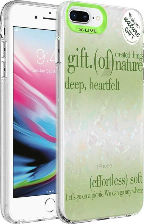 İphone 8 Plus Kılıf Mermer Desenli Marbello Kapak
