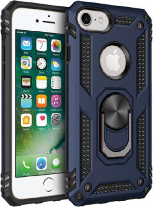 İphone 8 Çift Katmanlı Ve Yüzüklü Tam Koruma Vega Premium Kılıf