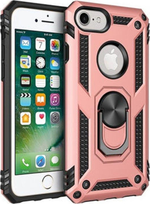 İphone 8 Çift Katmanlı Ve Yüzüklü Tam Koruma Vega Premium Kılıf