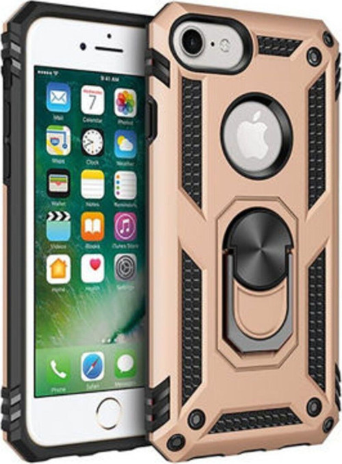 İphone 8 Çift Katmanlı Ve Yüzüklü Tam Koruma Vega Premium Kılıf
