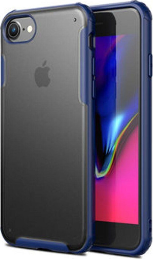 İphone 8 Sert Yapılı Ve Köşe Korumalı Arkası Buğulu Şık Volks Premium Kılıf
