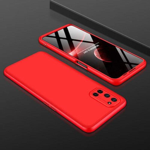 Oppo A52 3 Parçalı Tam Koruma Şık Astrea Premium Sert Kılıf