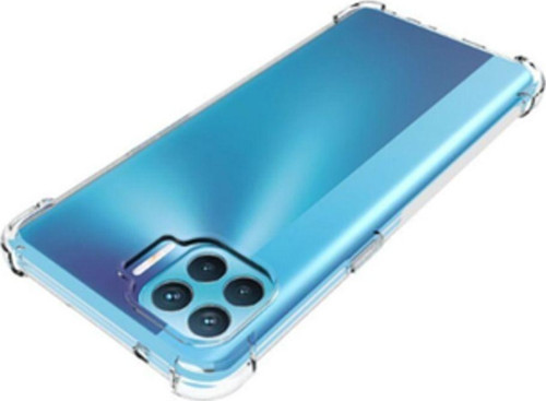 Oppo Reno 4 Lite Köşe Korumalı Şeffaf Jelly Premium Silikon Kılıf