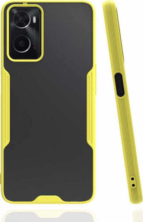Oppo A36 Kamera Korumalı Şık Platin Premium Silikon Kılıf