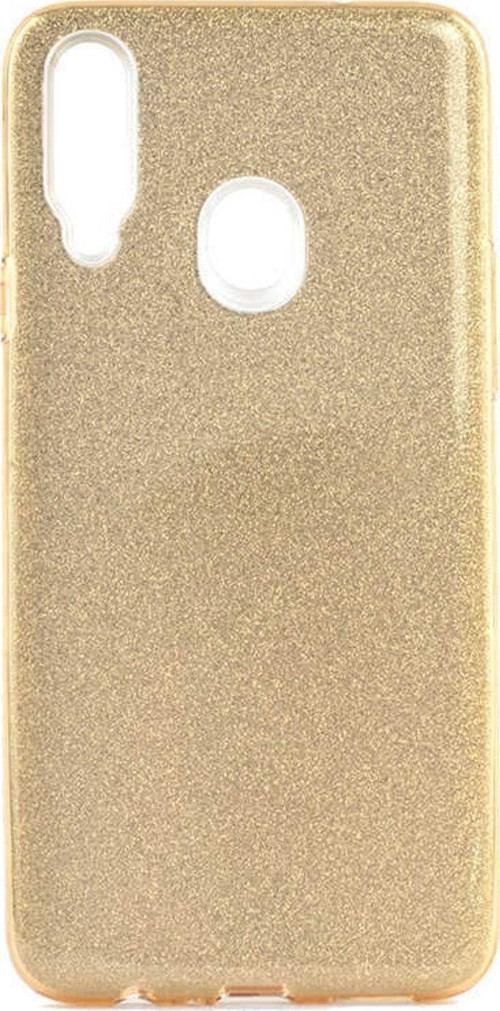 Samsung Galaxy A20S Parlak Simli Shining Premium Şık Silikon Kılıf
