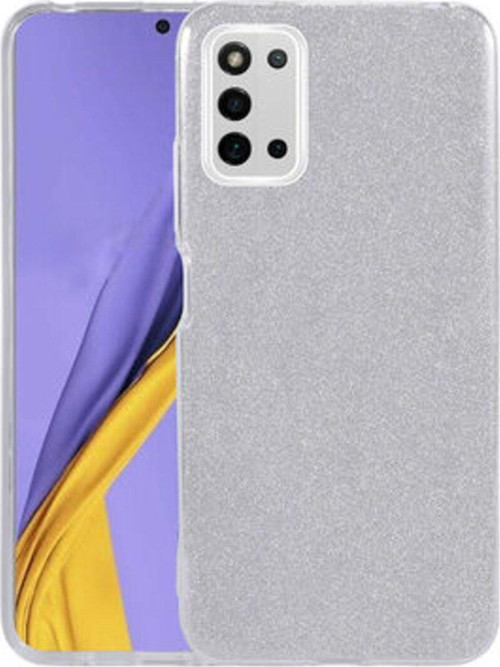Samsung Galaxy A03S Simli Ve Parlak Şık Shining Premium Silikon Kılıf