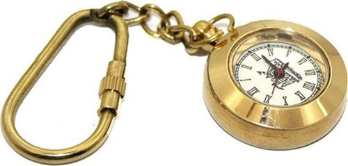 Pirinç Saat Anahtarlık