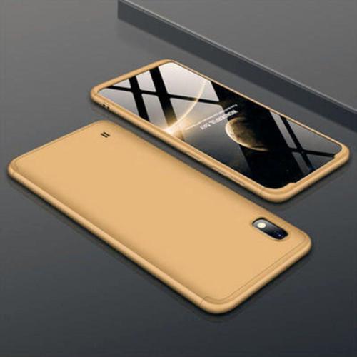 Samsung Galaxy A10 3 Parçalı Tam Koruma Şık Astrea Premium Sert Kılıf