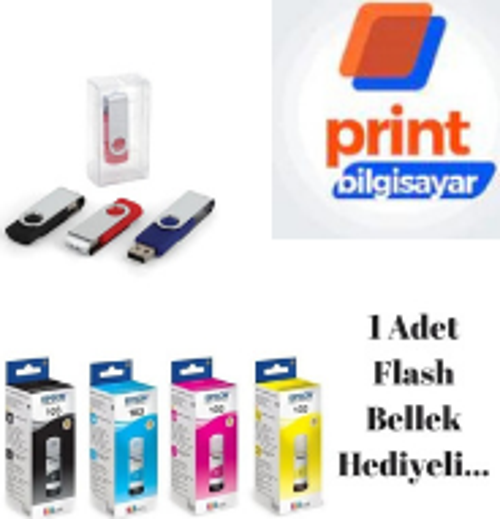 103 / L3210 Orjinal Mürekkep Takımı Flash Usb Bellek Hediyeli