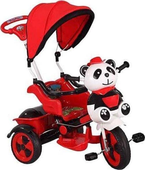 127 Little Panda Ebeveyn Kontrollü Tenteli Müzikli Tricycle Üç Teker Bisiklet