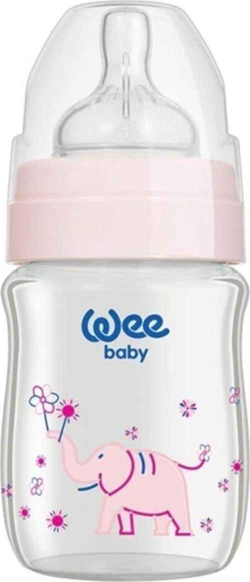 Baby Klasik Plus Geniş Ağızlı Isıya Dayanıklı Cam Biberon 120Ml 139