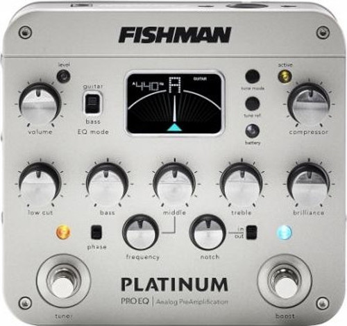 Platinum Pro EQ/DI Analog Preamp Pedalı