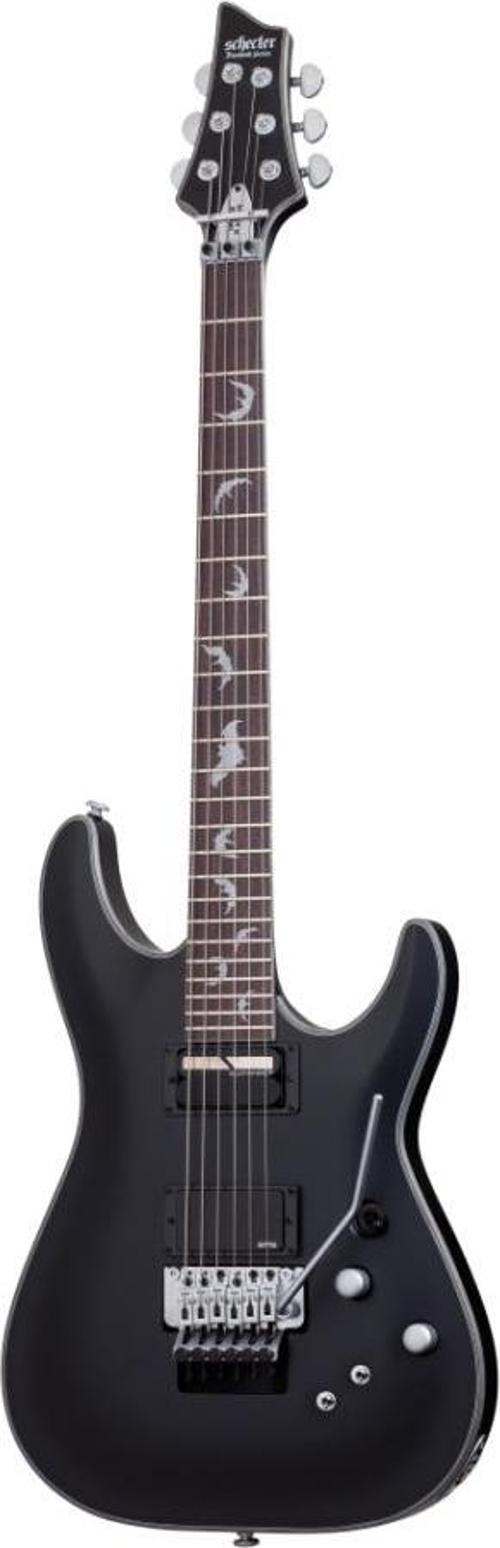 Damien Platinum 6 FR Elektro Gitar (Satin Black)