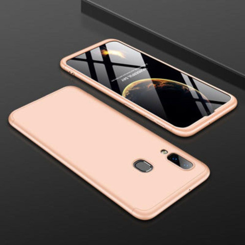 Samsung Galaxy A20 3 Parçalı Tam Koruma Şık Astrea Premium Sert Kılıf