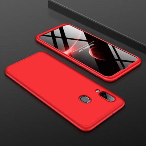 Samsung Galaxy A30 3 Parçalı Tam Koruma Şık Astrea Premium Sert Kılıf