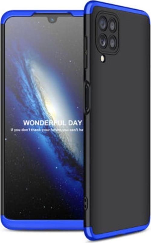 Samsung Galaxy A22 4G 3 Parçalı Tam Koruma Şık Astrea Premium Sert Kılıf