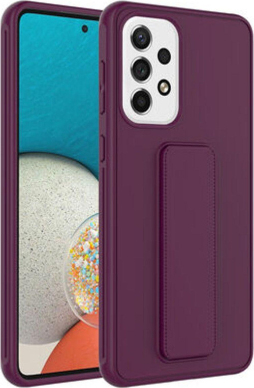 Samsung Galaxy A23 Kılıf Şık Ve Stantlı Qstand Premium Kapak