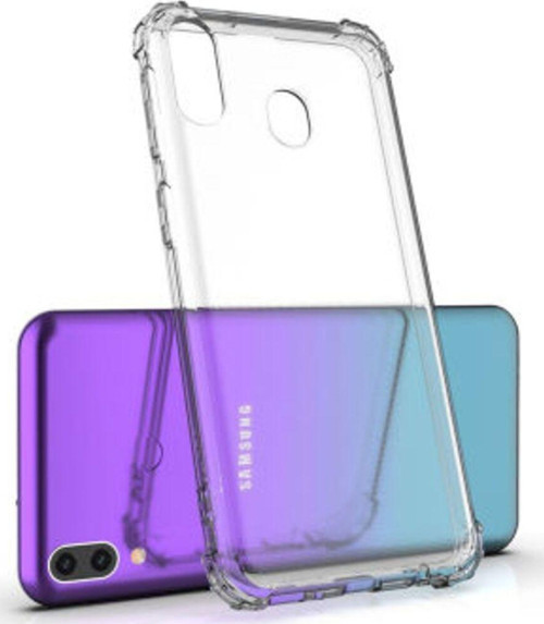 Samsung Galaxy A30 Köşe Korumalı Şeffaf Jelly Premium Silikon Kılıf