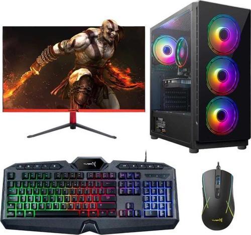 Tx24 i5 3470 16GB Ram 512GB SSD 4GB GTX1650 27 inç Monitör Oyun Bilgisayarı