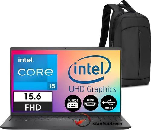 Inspiron 15 3520 Intel Core I5 1235U 12.nesil 16GB 512GB SSD 15.6 Full Hd 120HZ Windows 11 Pro Çanta HEDIYELI-