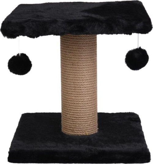 34x34x34 cm Kedi Tırmalama Platformu Siyah