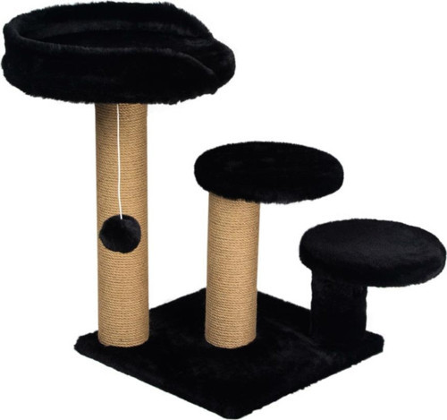 65x65x60 cm Kedi Oyun ve Tırmalama Platformu Siyah