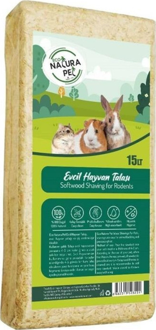 Kemirgen Talaşı 15 Lt