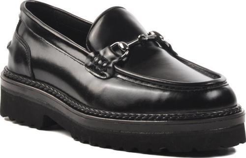 Premium 7710 Siyah Açma Hakiki Deri Erkek Loafer Ayakkabı