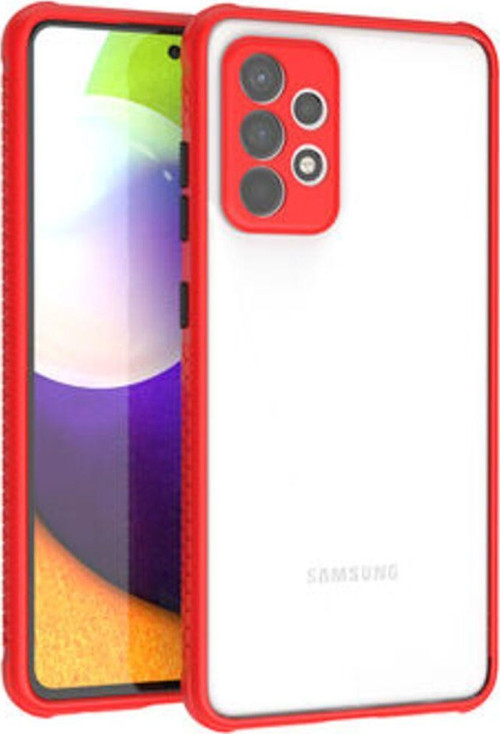 Samsung Galaxy A52 Kamera Korumalı Ve Şık Tasarımlı Kaff Premium Sert Silikon Kılıf